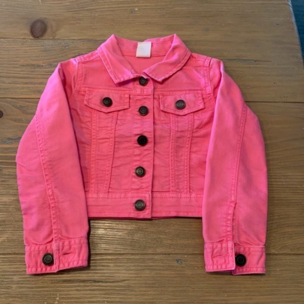 Tucker + Tate Girls Pink Jean Jacket